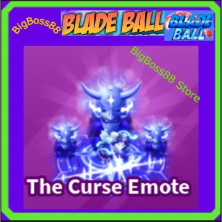 The Curse Emote - Blade Ball