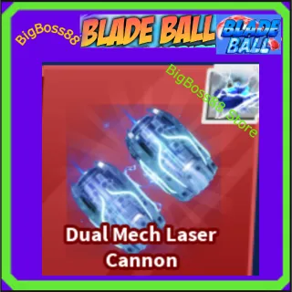 Dual Mech Laser Cannon Finisher - Blade Ball