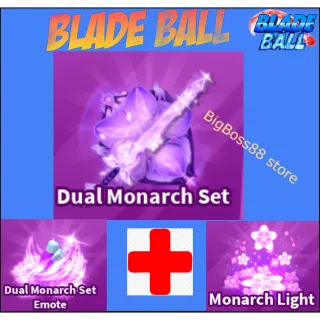 Dual Monarch Set  Full set - Blade Ball