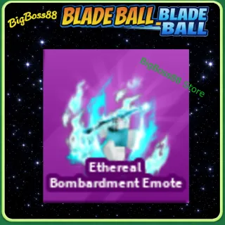 Ethereal Bombardment Emote - Blade Ball