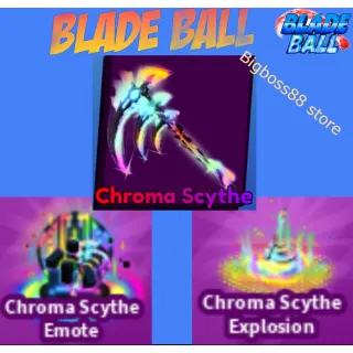 Chroma Scythe Full set - Blade Ball