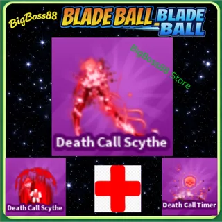 Death Call Scythe Full set - Blade Ball