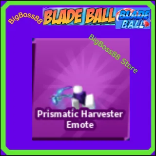 Prismatic Harvester Emote - Blade Ball