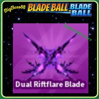 Dual Riftflare Blade - Blade Ball