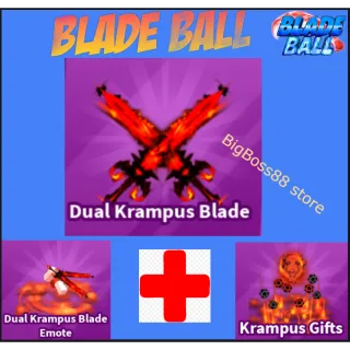 DUAL KRAMPUS BLADE Full set