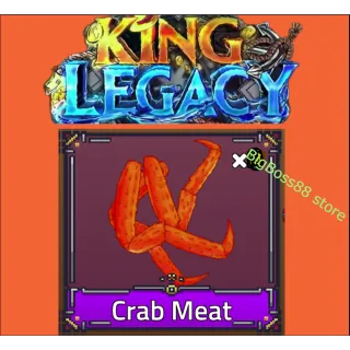 x2 Crab Meat - King legacy