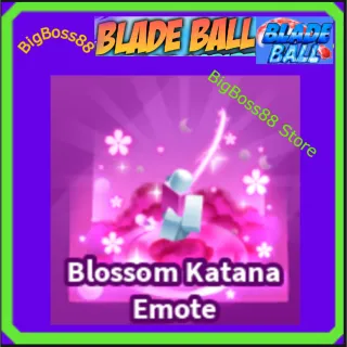 Blossom Katana Emote - Blade Ball