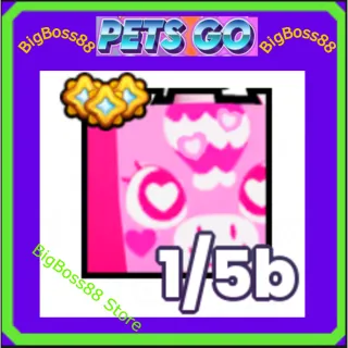 x2 Huge Valentine's Unicorn - Pets go