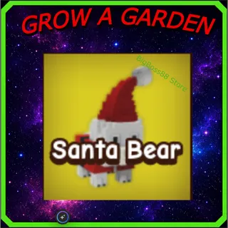 Santa Bear - Grow A Garden