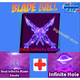 Dual Infinite Blade Full set - Blade Ball