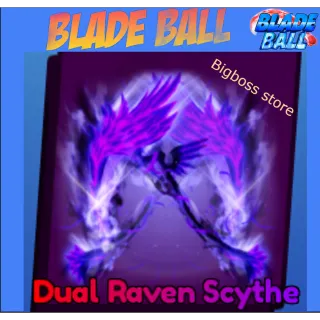 Dual Raven Scythe - Blade Ball