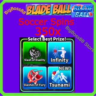 x350 Soccer Spins - Blade Ball