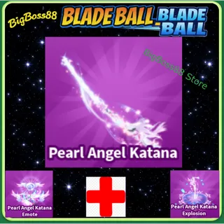 Pearl Angel Katana Full set - Blade Ball