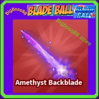 Amethyst Backblade - Blade Ball