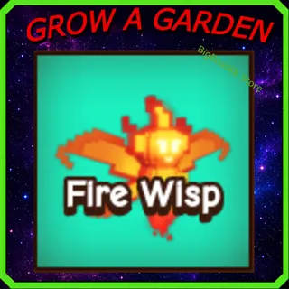 Fire Wisp - Grow A Garden