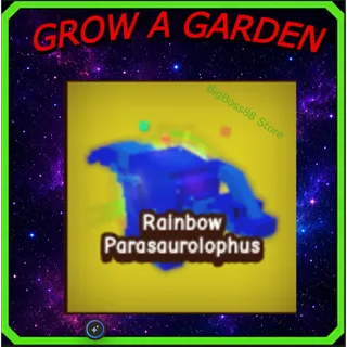 Rainbow Porasaurolophus - Grow A Garden
