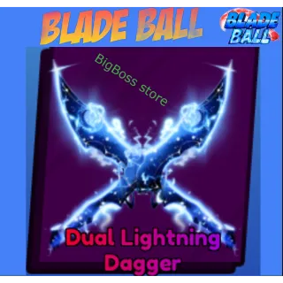 Dual Lightning Dagger - Blade Ball