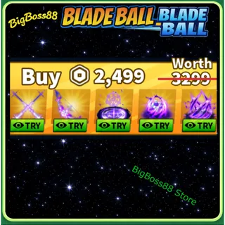 Divine Ruin Pack 【2499R】- Blade Ball