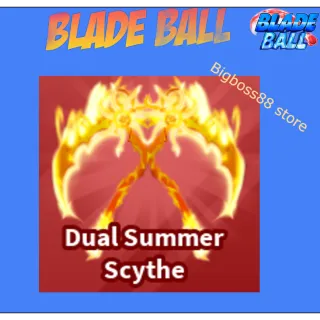 Dual Summer Scythe - Blade Ball