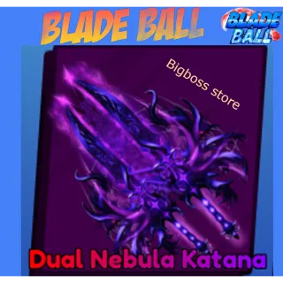 Dual Nebula Katana - Blade Ball