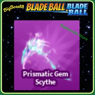 Prismatic Gem Scythe - Blade Ball