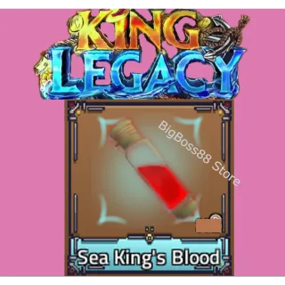 x80 Sea King Blood - King Legacy