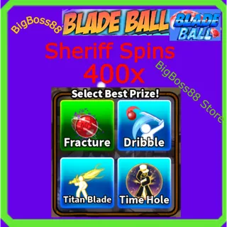 Sheriff Spins - Blade Ball