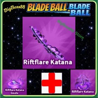 Riftflare Katana Full set - Blade Ball