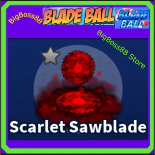 Scarlet Sawblade Explosion - Blade Ball