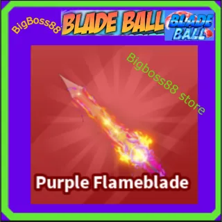 Purple Flameblade - Blade Ball