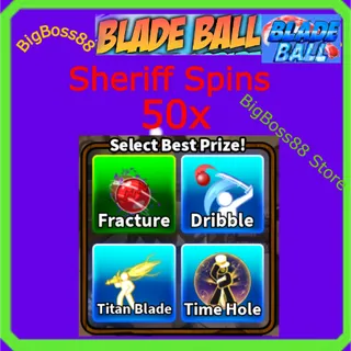 Sheriff Spins - Blade Ball