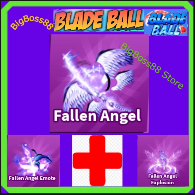 Fallen Angel Full set - Blade Ball - Blade Ball Game Item - Gameflip