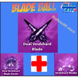 Dual Voidshard Blade Full Set - Blade Ball