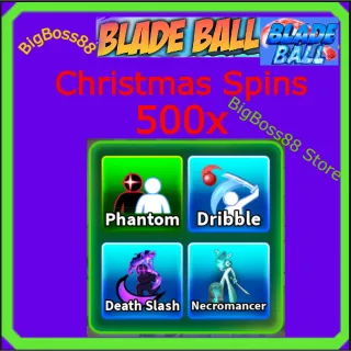 Christmas Spins - Blade Ball