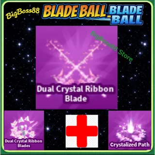 Dual Crystal Ribbon Blade Full set - Blade Ball