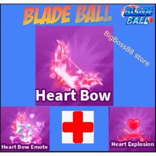 Heart Bow  Full set - Blade Ball