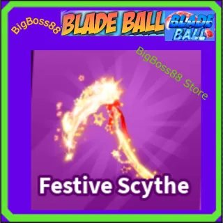 Festive Scythe - Blade Ball
