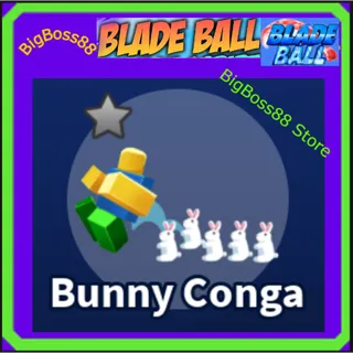 Bunny Conga Emote - Blade Ball