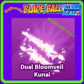 Dual Bloomveil Kunai - Blade Ball