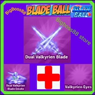 Dual Valkyrien Blade Full set - Blade Ball