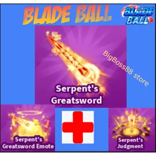 Serpent's Greatsword Full set
