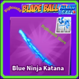Blue Ninja Katana Finisher - Blade Ball