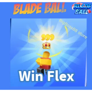 Win Flex Emote - Blade Ball