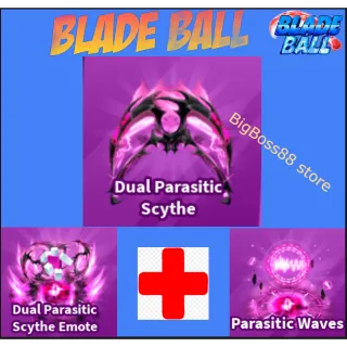 DUAL PARASITIC SCYTHE Full set - Blade Ball