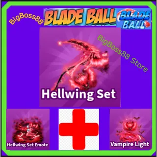 Hellwing Set Full set - Blade Ball