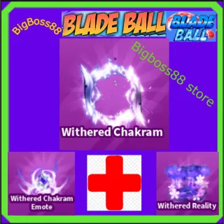 Withered Chakram Full set - Blade Ball