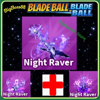Night Raver Full set - Blade Ball