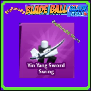 Yin Yang Sword Swing Emote - Blade Ball