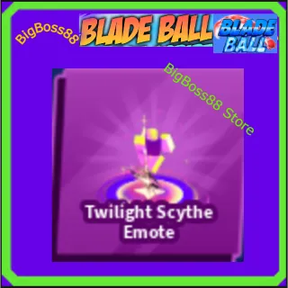 Twilight Scythe Emote - Blade Ball