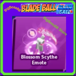 Blossom Scythe Emote - Blade Ball